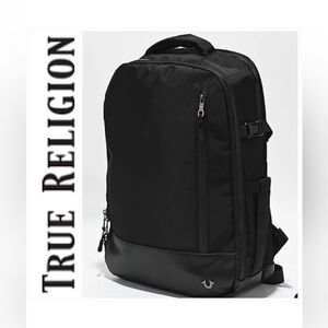True Religion Classic Black Backpack